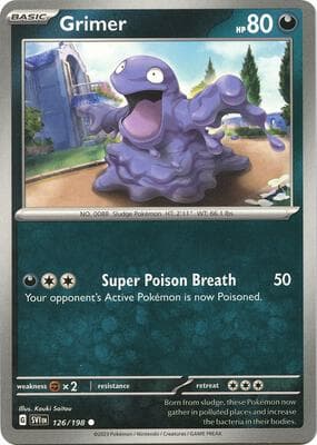 Grimer Scarlet & Violet #126