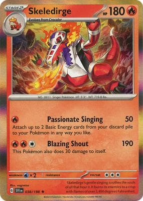 Skeledirge Scarlet & Violet #38