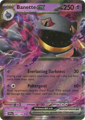 Banette ex Scarlet & Violet #88