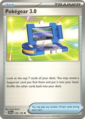 Pokegear 3.0 Scarlet & Violet #186