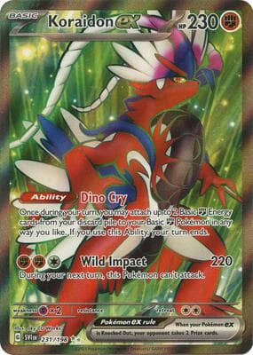 Koraidon ex Scarlet & Violet #231