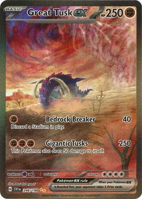 Great Tusk ex Scarlet & Violet #246