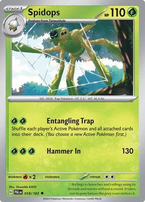 Spidops Paldea Evolved #18