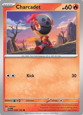 Charcadet Paldea Evolved #38