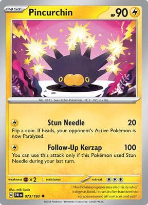 Pincurchin Paldea Evolved #73