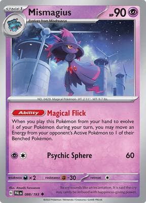 Mismagius Paldea Evolved #88
