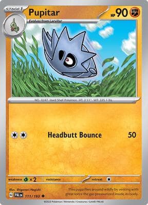 Pupitar Paldea Evolved #111