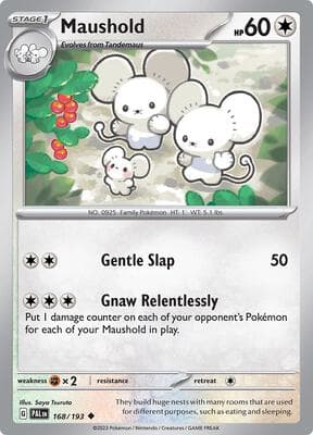 Maushold Paldea Evolved #168