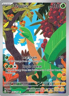 Tropius Paldea Evolved #195
