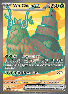 Wo-Chien ex Paldea Evolved #232