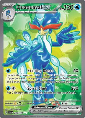 Quaquaval ex Paldea Evolved #235