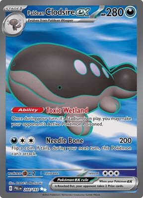 Paldean Clodsire ex Paldea Evolved #244
