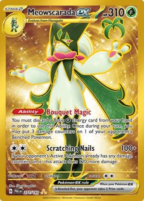 Meowscarada ex Paldea Evolved #271