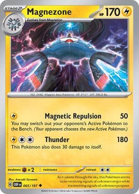 Magnezone Obsidian Flames #65