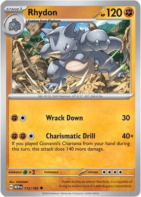 Rhydon 151 #112
