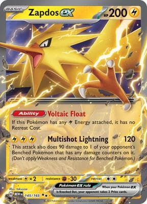 Zapdos ex 151 #145