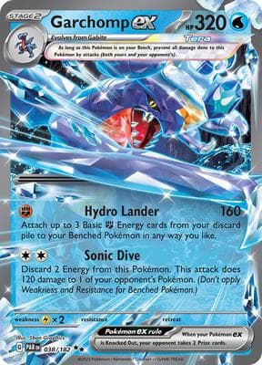 Garchomp ex Paradox Rift #38