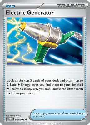 Electric Generator Paldean Fates #79