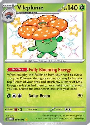 Vileplume Paldean Fates #94