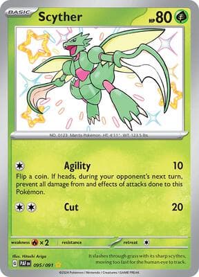 Scyther Paldean Fates #95