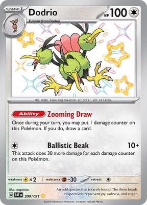 Dodrio Paldean Fates #200