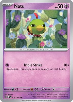 Natu Paldean Fates #25