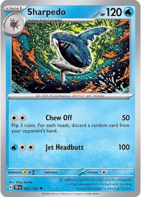 Sharpedo Temporal Forces #43