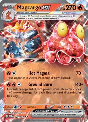 Magcargo ex Twilight Masquerade #29
