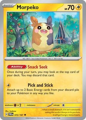 Morpeko Twilight Masquerade #72