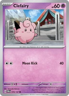 Clefairy Twilight Masquerade #78