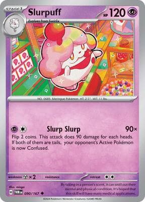 Slurpuff Twilight Masquerade #90