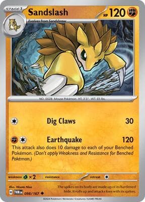 Sandslash Twilight Masquerade #98