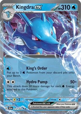 Kingdra ex Shrouded Fable #12