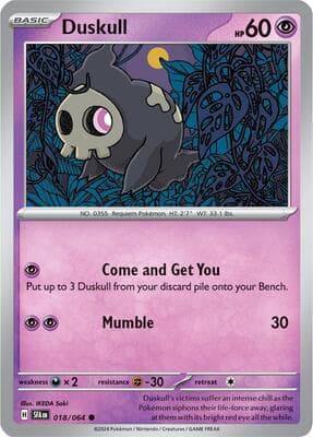 Duskull Shrouded Fable #18