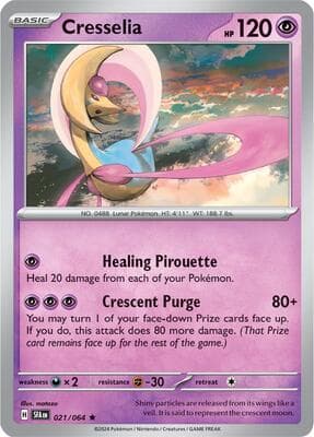 Cresselia Shrouded Fable #21