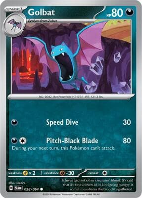 Golbat Shrouded Fable #28