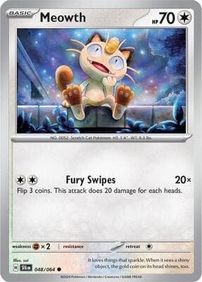 Meowth Shrouded Fable #48