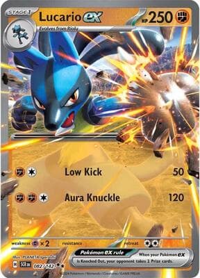 Lucario ex Stellar Crown #82