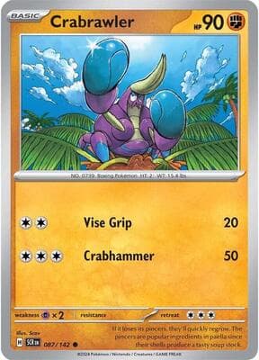 Crabrawler Stellar Crown #87