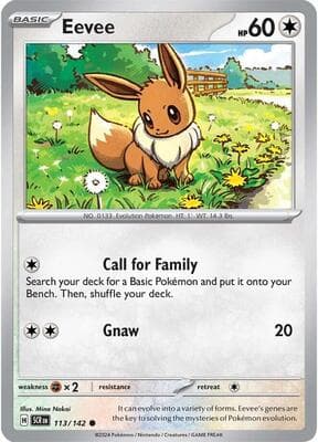 Eevee Stellar Crown #113