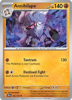 Annihilape Surging Sparks #100