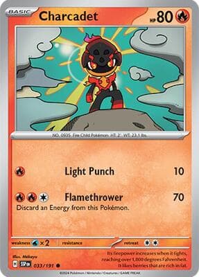 Charcadet Surging Sparks #33