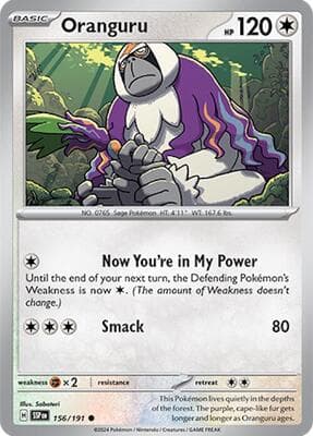 Oranguru Surging Sparks #156