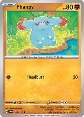 Phanpy Surging Sparks #102