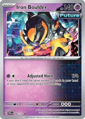Iron Boulder Prismatic Evolutions #46