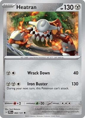 Heatran Prismatic Evolutions #68