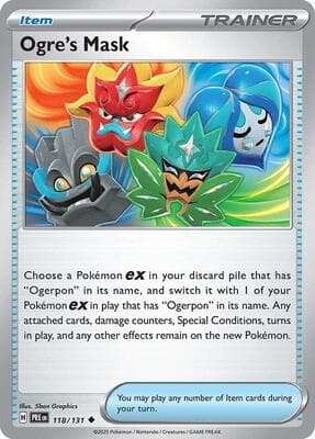 Ogre's Mask Prismatic Evolutions #118