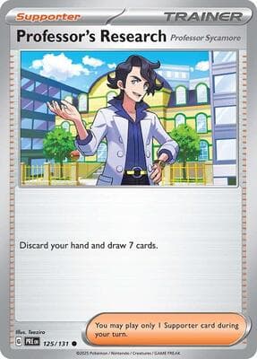 Professor's Research [Professor Sycamore] Prismatic Evolutions #125