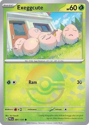 Exeggcute · Poke Ball Pattern Prismatic Evolutions #1