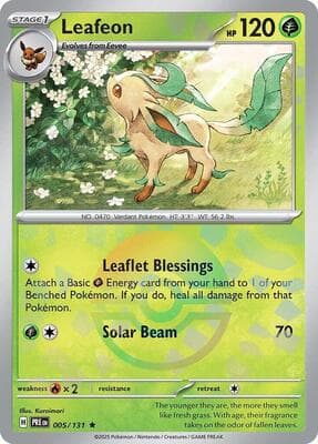 Leafeon · Poke Ball Pattern Prismatic Evolutions #5